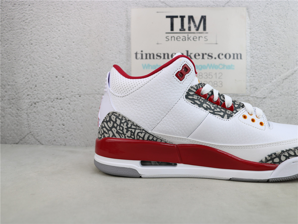 Air Jordan 3 Retro Cardinal Red CT8532-126